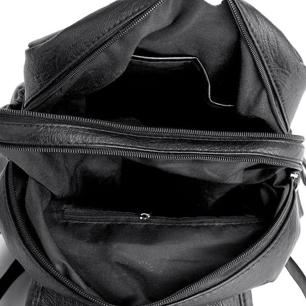 Grote foto vintage pu leren rugzak voor dames schoudertas voor reisschool mochilas met rits sieraden tassen en uiterlijk rugtassen