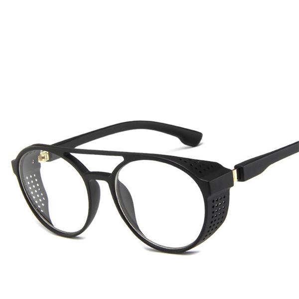 Grote foto klassieke punk zonnebril voor heren designer vintage brillen uv400 eyewear kleding dames sieraden