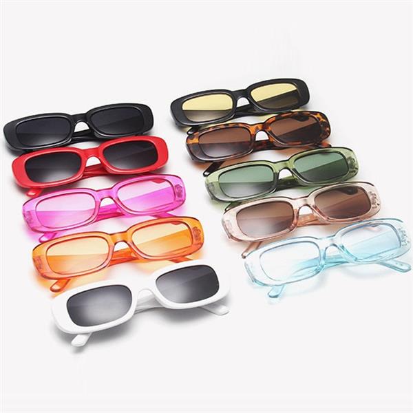 Grote foto trendy vierkante zonnebril voor dames retro reisbrillen fashion shades anti uv brillen kleding dames sieraden