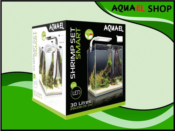 Grote foto aquael nano cube set smart ii 10 liter zwart aquarium dieren en toebehoren vissenkommen