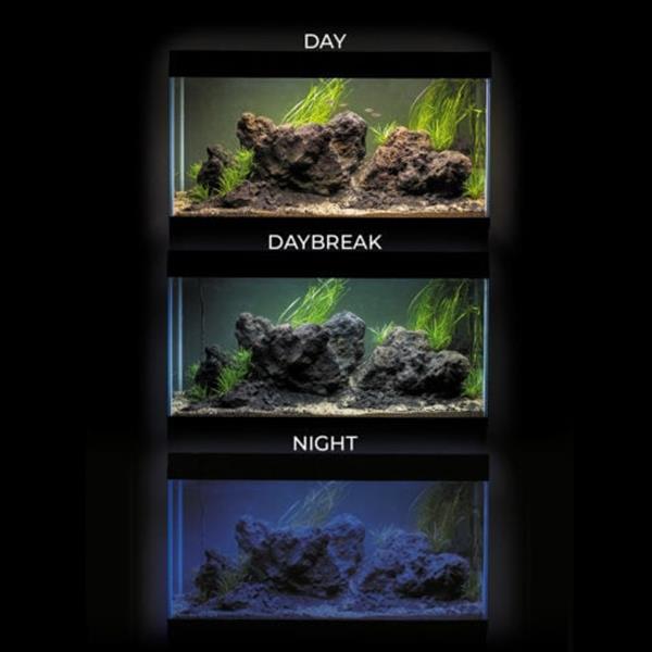 Grote foto aquael optiset 240 aquarium zwart 120cm dieren en toebehoren vissenkommen