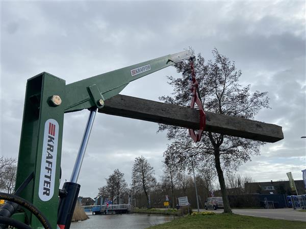 Grote foto remet boomklem met hydraulische kraffter 3 punts takel 200kg agrarisch mechanisatie