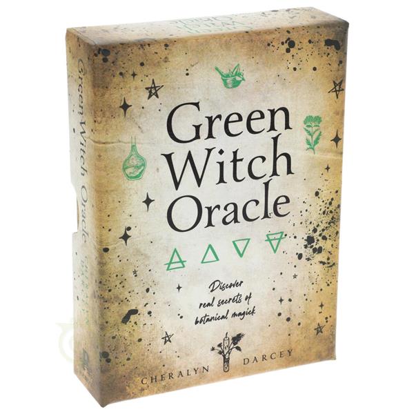 Grote foto green witch oracle cards cheralyn darcey engelse editie boeken overige boeken