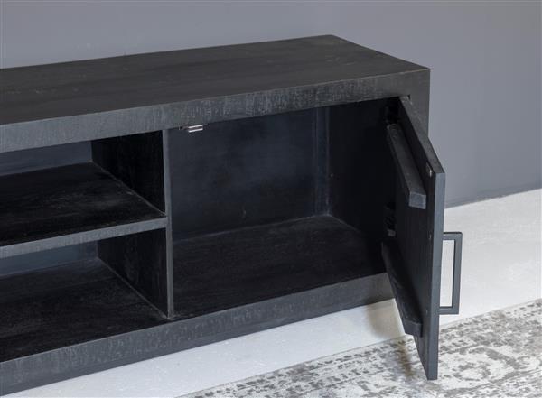 Grote foto zwart tv meubel jaxx 150 cm huis en inrichting overige