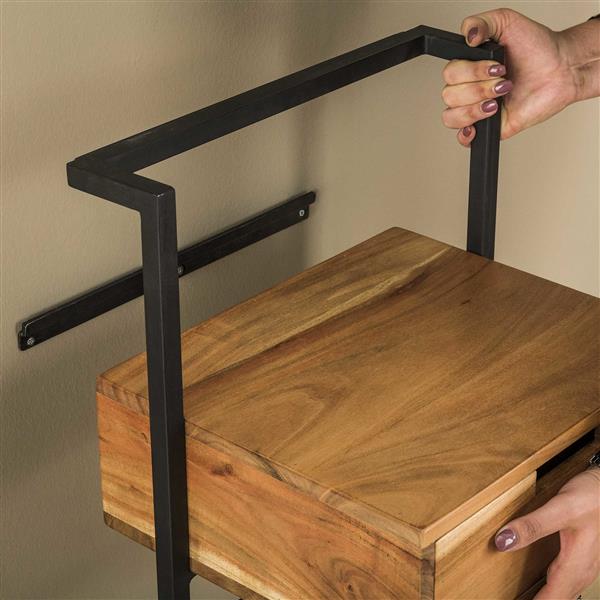 Grote foto zwevend nachtkastje san jos huis en inrichting complete slaapkamers