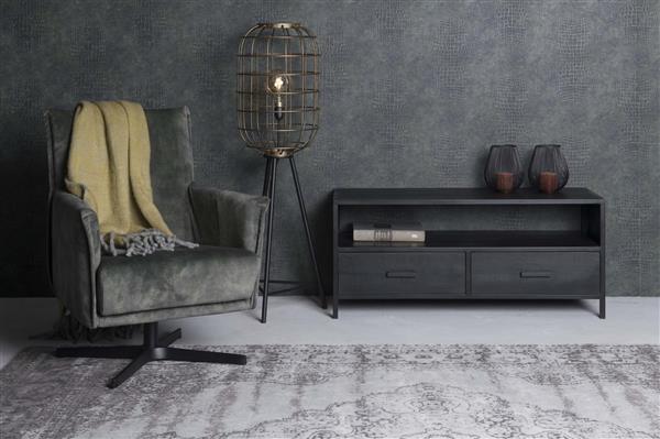 Grote foto zwart tv meubel kala 120 cm huis en inrichting overige