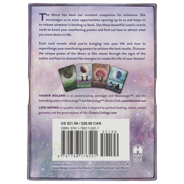 Grote foto moonology manifestation oracle cards yasmin boland boeken overige boeken