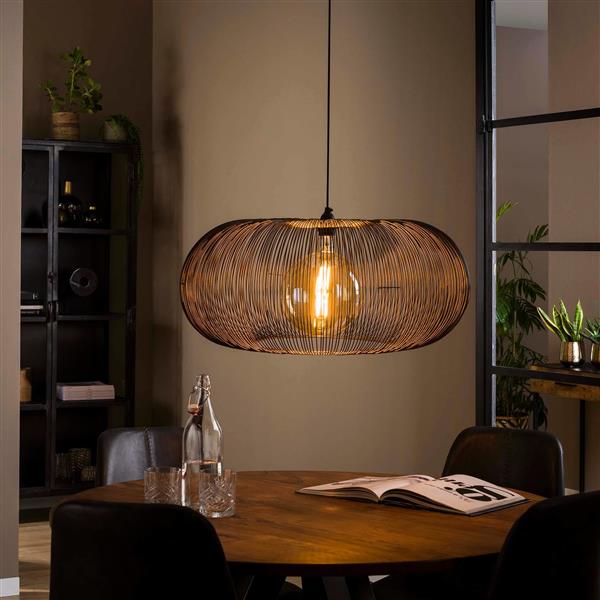 Grote foto hanglamp copper twist 70 cm huis en inrichting overige