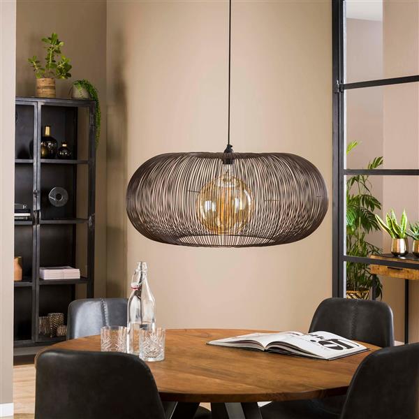 Grote foto hanglamp copper twist 70 cm huis en inrichting overige