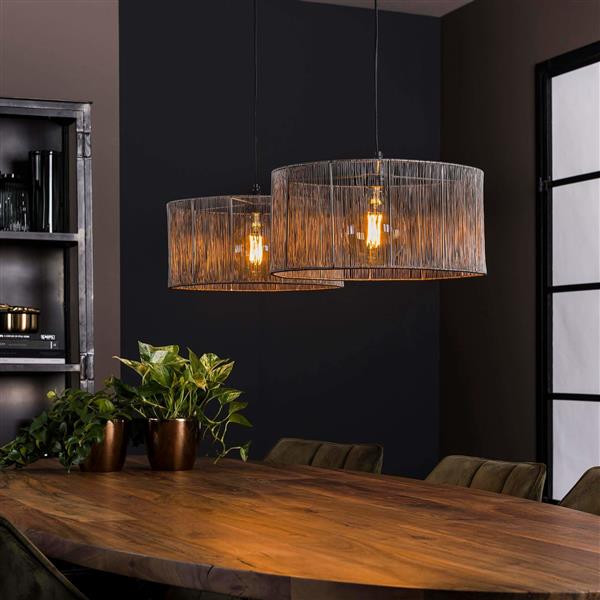 Grote foto hanglamp stringshade metal 2l huis en inrichting overige