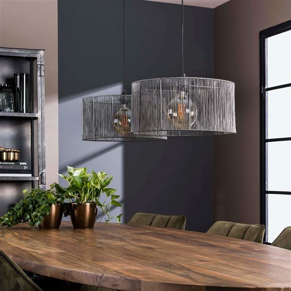 Grote foto hanglamp stringshade metal 2l huis en inrichting overige