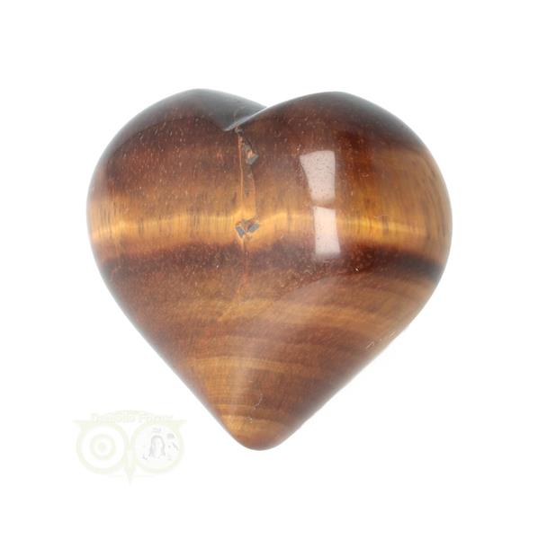 Grote foto tijgeroog hart 4 cm nr 23 38 gram verzamelen overige verzamelingen