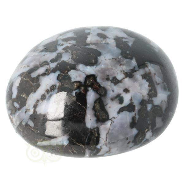 Grote foto gabbro merliniet handsteen nr 31 110 gram madagaskar verzamelen overige verzamelingen