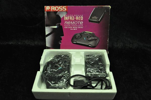 Grote foto sega mega drive ross micro genius rcg 200 wireless controller boxed spelcomputers games overige merken