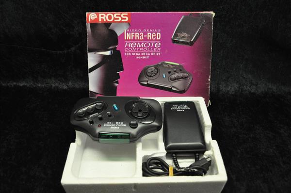 Grote foto sega mega drive ross micro genius rcg 200 wireless controller boxed spelcomputers games overige merken