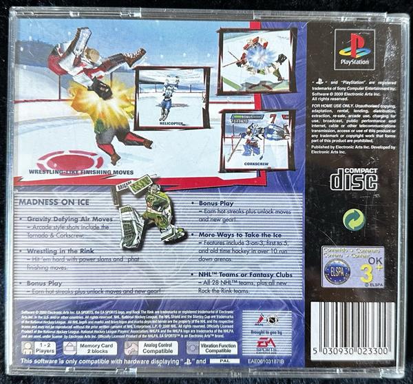 Grote foto nhl rock the rink playstation 1 ps1 spelcomputers games overige playstation games