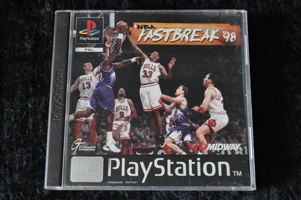 Grote foto nba fastbreak 98 playstation 1 ps1 spelcomputers games overige playstation games