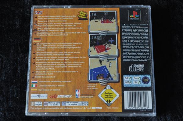 Grote foto nba fastbreak 98 playstation 1 ps1 spelcomputers games overige playstation games