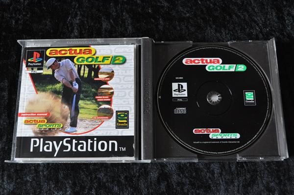 Grote foto actua golf 2 playstation 1 ps1 spelcomputers games overige playstation games