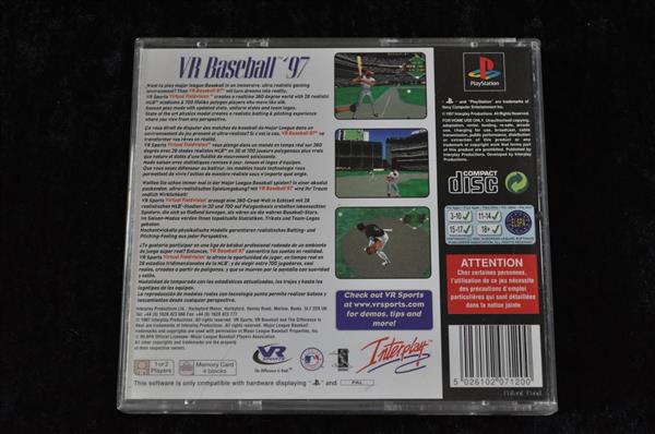 Grote foto vr baseball 97 playstation 1 ps1 spelcomputers games overige playstation games