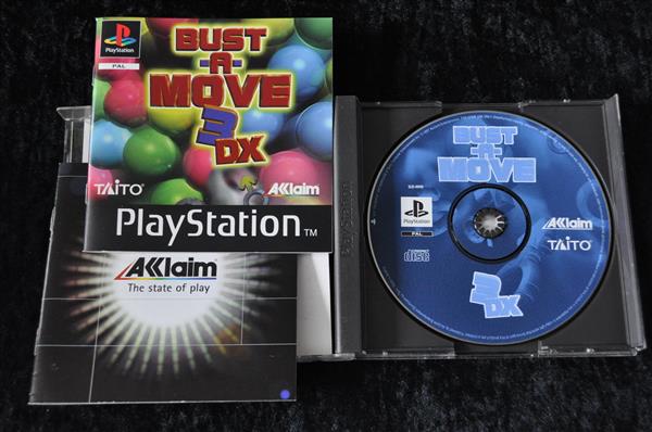 Grote foto bust a move 3dx playstation 1 ps1 spelcomputers games overige playstation games