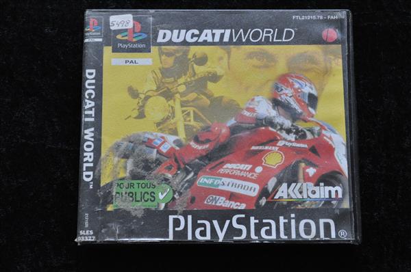 Grote foto ducati world playstation 1 ps1 ex rental spelcomputers games overige playstation games
