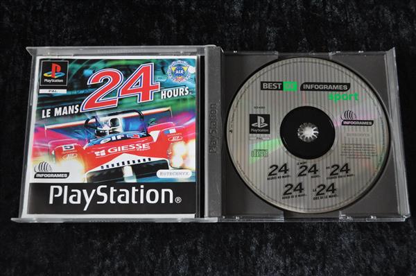 Grote foto le mans 24 hours playstation 1 ps1 infogrames spelcomputers games overige playstation games