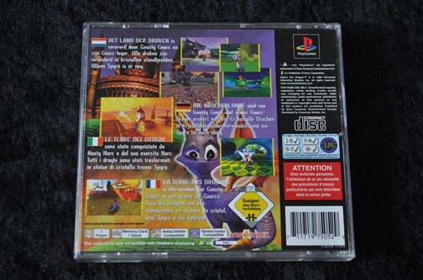 Grote foto spyro the dragon playstation 1 ps1 no manual spelcomputers games overige playstation games