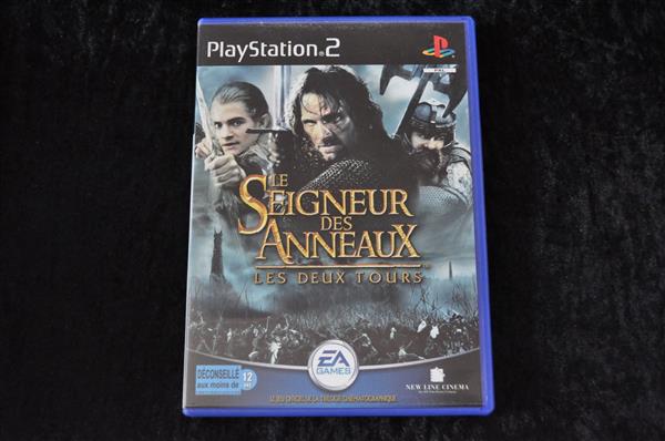 Grote foto le seigneur des anneaux les deux tours playstation 2 ps2 spelcomputers games playstation 2