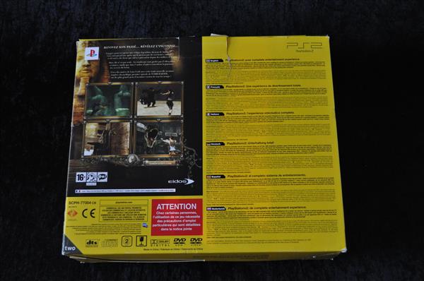 Grote foto sony playstation 2 scph 77004 cb tomb raider anniversary edition spelcomputers games overige