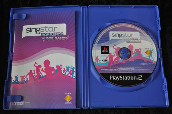 Grote foto singstar boybands vs girlbands playstation 2 ps2 spelcomputers games playstation 2