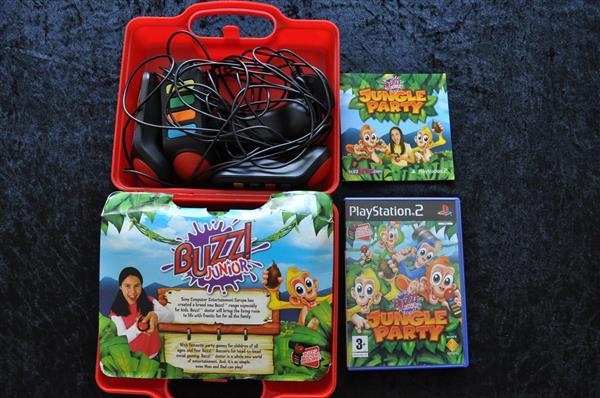 Grote foto press kit buzz junior playstation 2 ps2 spelcomputers games overige