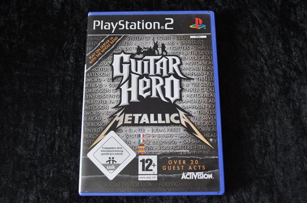 Grote foto guitar hero metallica playstation 2 ps2 spelcomputers games playstation 2