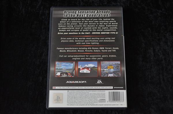 Grote foto driving emotion type s playstation 2 ps2 spelcomputers games playstation 2