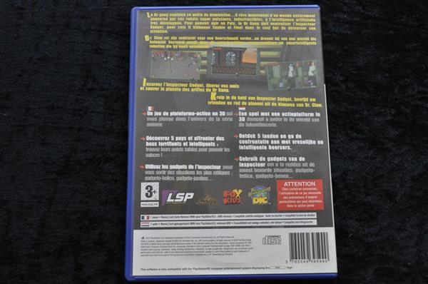 Grote foto inspecteur gadget l invasion des robots mad playstation 2 ps2 geen manual spelcomputers games playstation 2