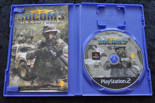 Grote foto socom 3 u.s. navy seals playstation 2 ps2 spelcomputers games playstation 2