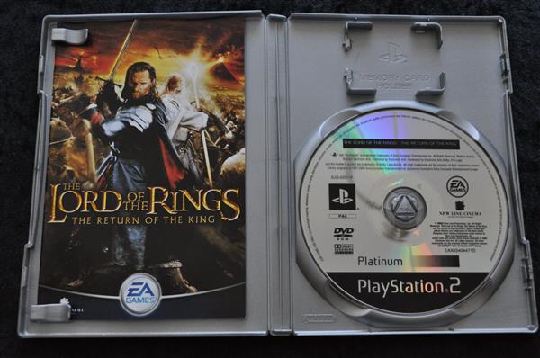 Grote foto the lord of the rings the return of the king playstation 2 ps2 platinum spelcomputers games playstation 2