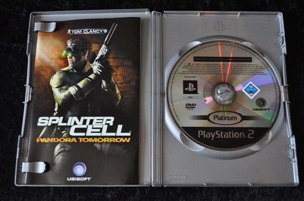 Grote foto tom clancy splinter cell pandora tomorrow ps2 platinum spelcomputers games playstation 2