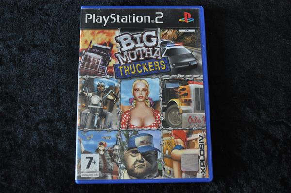 Grote foto big mutha truckers playstation 2 ps2 spelcomputers games playstation 2