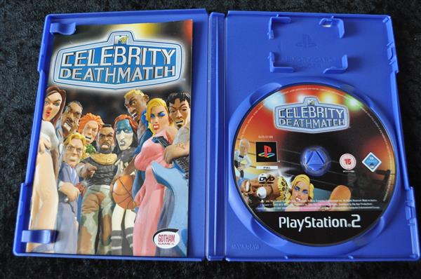 Grote foto celebrity deathmatch playstation 2 ps2 spelcomputers games playstation 2