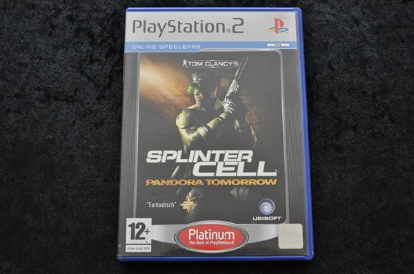 Grote foto tom clancy splintercell pandora tomorrow playstation 2 ps2 platinum geen manual spelcomputers games playstation 2