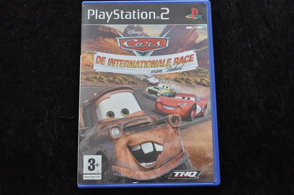 Grote foto disney pixar cars de internationale race van takel playstation 2 ps2 spelcomputers games playstation 2