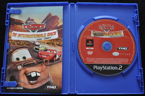 Grote foto disney pixar cars de internationale race van takel playstation 2 ps2 spelcomputers games playstation 2