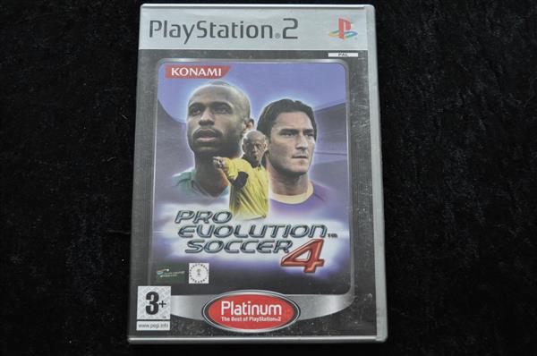 Grote foto pro evolution soccer 4 playstation 2 ps2 platinum spelcomputers games playstation 2