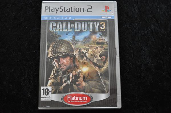 Grote foto call of duty 3 playstation 2 ps2 platinum spelcomputers games playstation 2