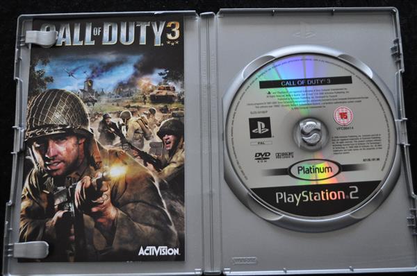 Grote foto call of duty 3 playstation 2 ps2 platinum spelcomputers games playstation 2