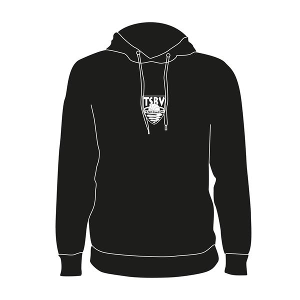 Grote foto t.s.b.v. pendragon hoodie logo klein zwart kleding heren sportkleding
