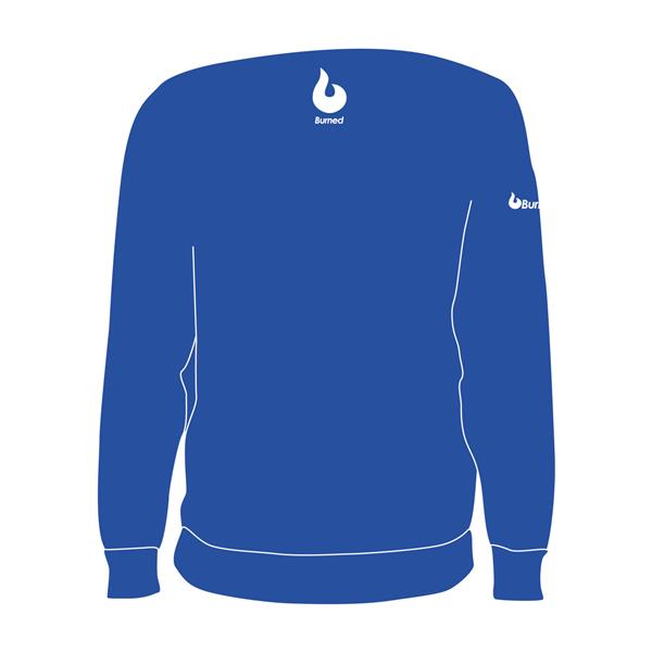 Grote foto b.v. aquila crewneck logo blauw kleding heren sportkleding