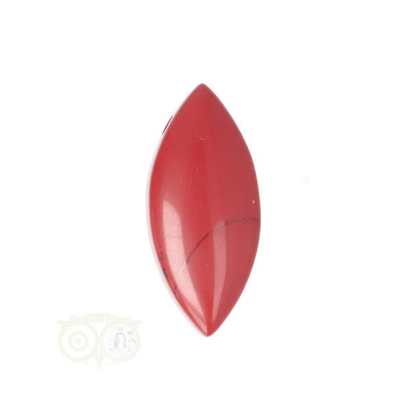 Grote foto rode jaspis ovaal hanger nr 14 11 gram kleding dames sieraden