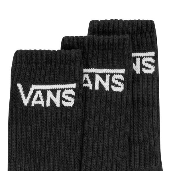 Grote foto classic crew socks zwart sokmaten eu 38.5 42 kleding heren ondergoed